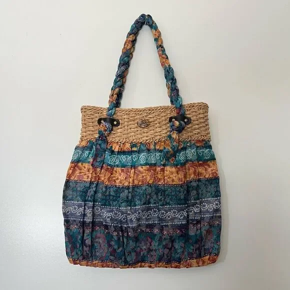 Cappelli Straworld Bags Cappelli Straworld Boho Straw Bag